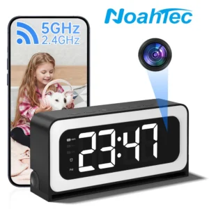 Alarm Clock Camera With Night Vision